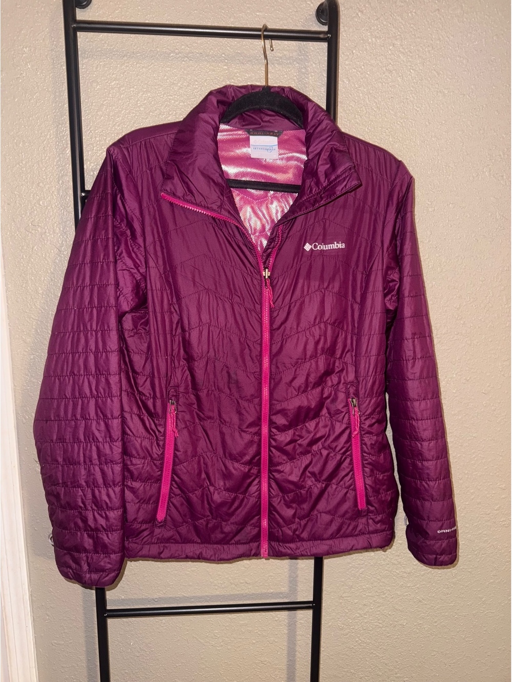 Columbia Omni heat Women's Purple Size M